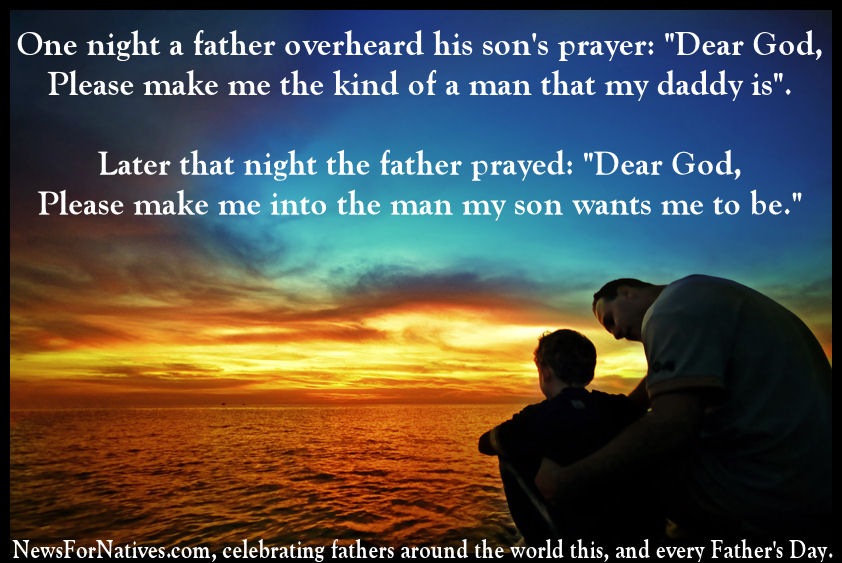 PHOTO: beautiful father’s day quote
