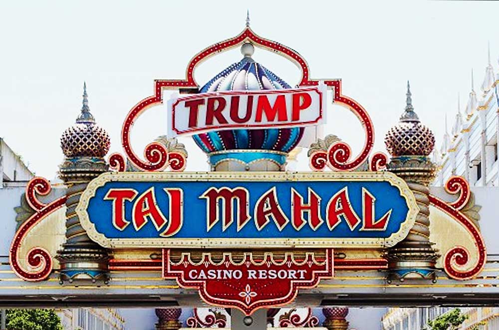 Donald Trump Atlantic City Taj Mahal Casino beautiful