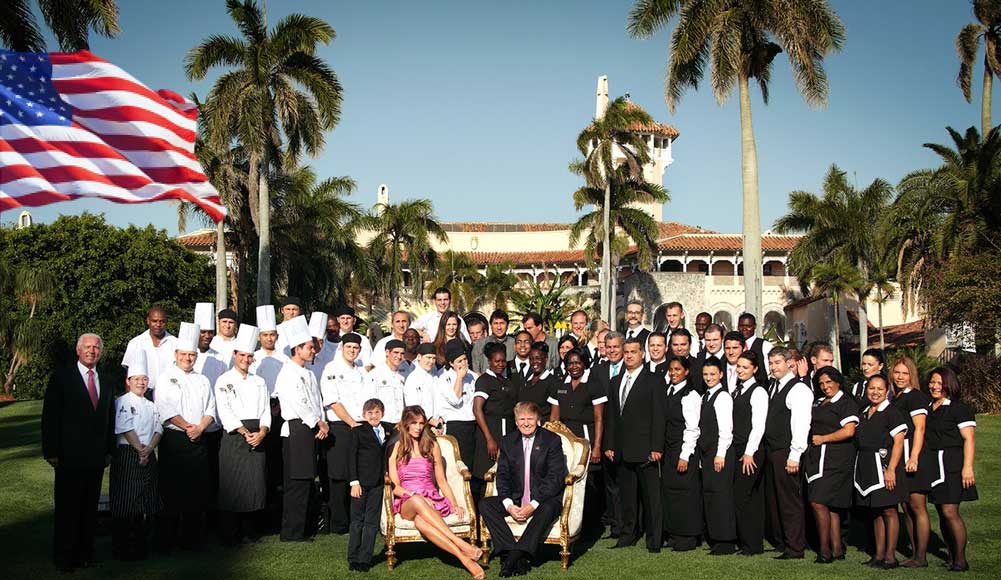 Mar a Lago Staff Racial Diversity Club Trump Family races