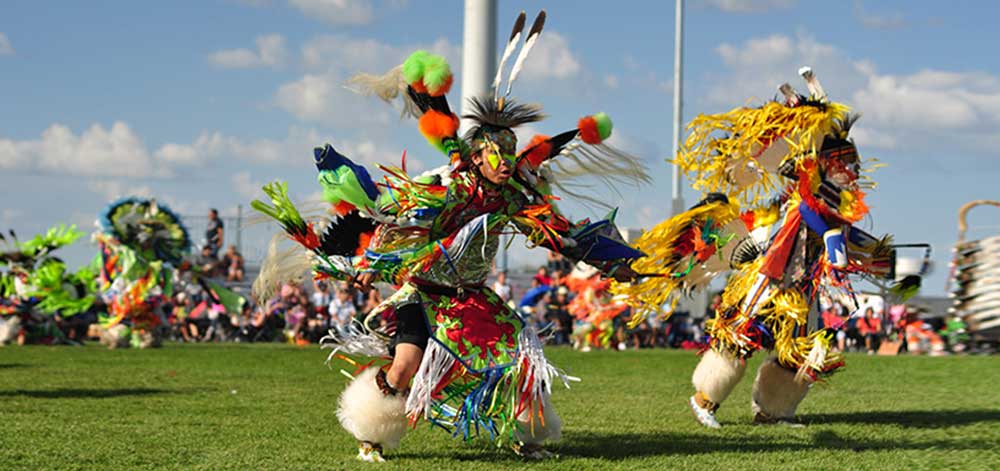 Native American Holiday POW WOW Dancers