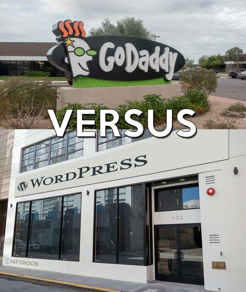 Why did WordPress call GoDaddy parasitic company threat to the future of WordPress headquarters